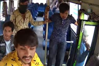 bus hijacked in indore video goes viral