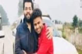 asad photo viral with former gram pradhan son
