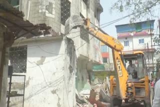 indore murder case accused house demolished