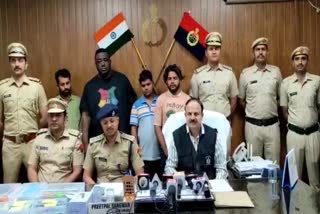 Police arrested four accused