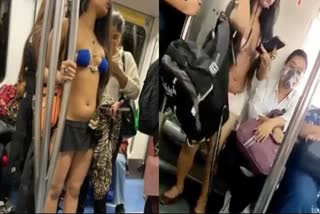 delhi metro viral girl