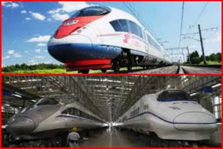 Drones Eye On Bullet Train Work