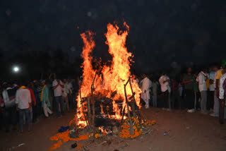 Jagarnath Mahato cremated in bokaro
