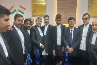 कानपुर में वकीलों की हड़ताल