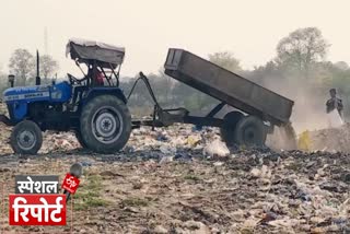 Garbage piles in Gorakhpur