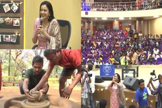 suma kanakala at spring spree celebrations at waranagal NIT