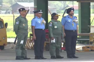 PRESIDENT MURMU FLY IN SUKHOI 30 MKI FIGHTER JET AT TEZPUR AIR FORCE STATION ASSAM