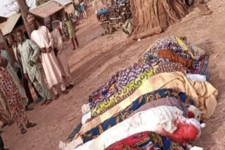 Gunmen Kill 50 People in Nigeria ETV BHARAT