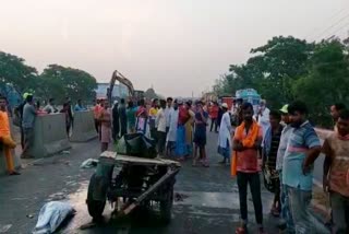 Road Accident in National Highway