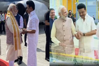 PM Modi inauguates Chennai airport's new terminal building