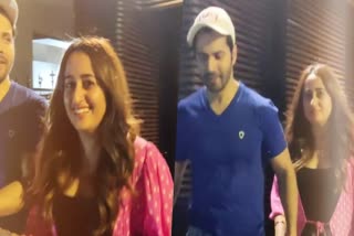 Varun Dhawan and Natasha Dalal