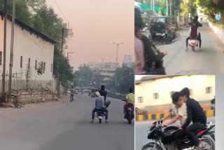 hyderabad youth dangerous bike riding in hyderabad