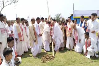 Bihu Preparation in Amguri