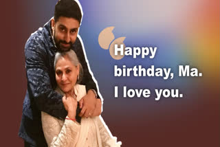 Abhishek Bachchan wishes Jaya Bachchan on birthday