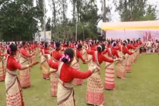 Guinness world record through Bihu