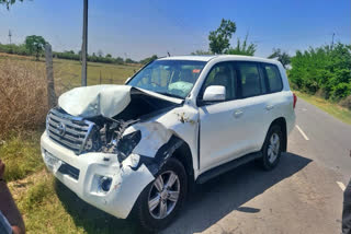 Former Haryana Chief Minister Bhupinder Singh Hooda car accident in hisar