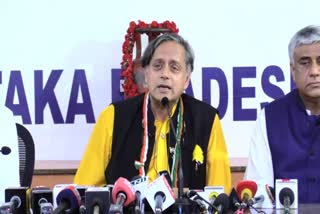 Etv Bharatshashi-tharoor-reaction-on-karnataka-elaection