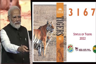 Modi Reveals Tiger Census Data