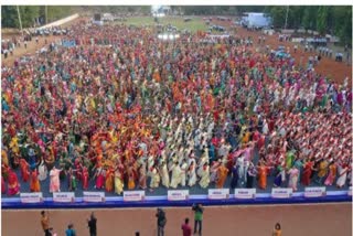 Walkathon in Saree