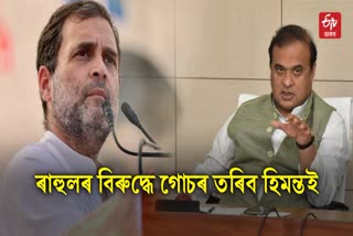 Himanta Biswa Sarma vs Rahul Gandh