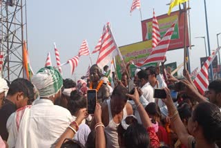 Lord Birsa Munda on Dobo bridge