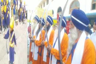 Nagar Kirtan dedicated to the Prakash Purab of Sri Guru Arjan Dev Ji