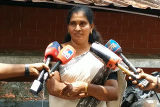 Mahila congress leader  മഹിള കോൺഗ്രസ്‌ നേതാവ്  സുനിത വിജയൻ  Sunitha Vijayan  കോൺഗ്രസ് പാർട്ടി  political news  ഡിസിസി ജനറൽ സെക്രട്ടറി  മഹിള കോൺഗ്രസ്‌  Mahila congress  കെപിസിസി