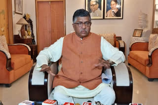 BJP MP Ravi Shankar Prasad