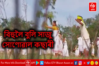 Sonowal youth Bihu preparation