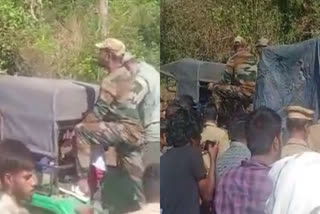 tiger trapped cage forest department wayanad  tiger trapped in a cage set up by officials  tiger trapped cage forest department  വനംവകുപ്പ് സ്ഥാപിച്ച കൂട്ടില്‍ അകപ്പെട്ട് കടുവ  കൂട്ടില്‍ അകപ്പെട്ട് പെണ്‍കടുവ  വനംവകുപ്പ് സ്ഥാപിച്ച കൂട്ടില്‍ പെണ്‍കടുവ