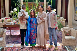 Sonam Kapoor and Anand Ahuja give warm welcome to son Vayu at Delhi home