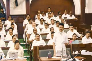 mk Stalin moving resolution against Governor  tamil nadu mk Stalin  resolution against Governor  ഗവര്‍ണറെ പുറത്തക്കാന്‍ ഭരണഘടന ഭേദഗതി  ആര്‍എന്‍ രവിക്കെതിരെ പ്രമേയം  രവിക്കെതിരെ പ്രമേയം അവതരിപ്പിച്ച് സ്റ്റാലിന്‍  തമിഴ്‌നാട് സര്‍ക്കാര്‍  ഗവര്‍ണര്‍ ആര്‍എന്‍ രവി