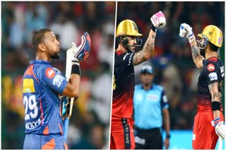 Glimpses of RCB vs LSG Match