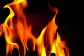 Fire broke out in house in Kirti Nagar