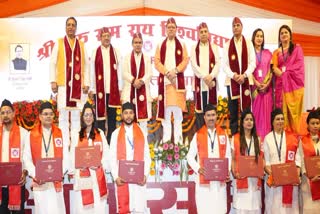 cm dhami attended convocation ceremony