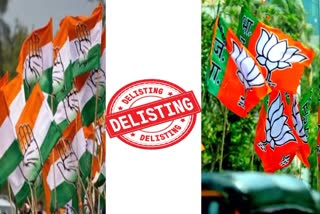 statement of political parties in Delisting