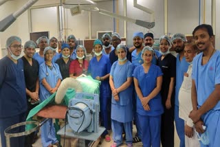 Doctors remove fetuses from 14 day old baby girl at Sir Sunderlal Hospital of Kashi Hindu University