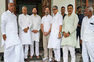 Nitish Kumar meets Congress chief Kharge and Rahul Gandhi in Delhi