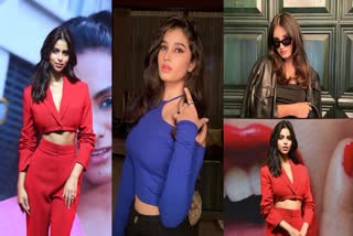 bollywood stars raveena-tandon-daughter-rasha-thadani and sharukh khan daughter suhana khan latest photos