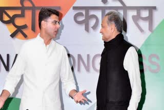 Sachin Pilot and Ashok Gehlot