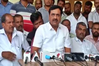 Chamarajanagar BJP ticket aspirant Rudresh spoke