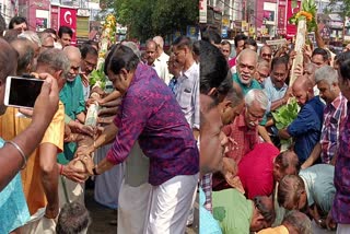 Thrissur pooram  തൃശൂര്‍ പൂരം  പന്തല്‍കാല്‍നാട്ട് കര്‍മ്മം  പാറമേക്കാവ്  Pantalkalnat  തൃശൂര്‍ news  Thrissur news  Thrissur pooram news  Thrissur pooram video