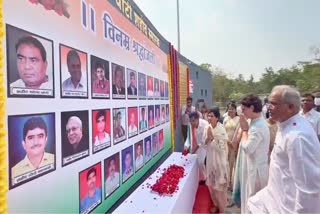 Priyanka Gandhi tribute to Jhiram martyrs