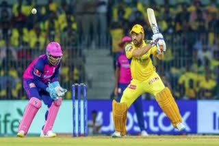 ipl 2023 dhoni played with injury rajasthan chennai match