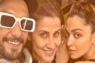 Deepika Padukone and Ranveer Singh work out together