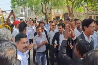 Uproar of Lawyers in Dholpur Court