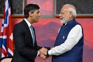 PM MODI SPOKE TO BITRAIN PM RISHI SUNAK