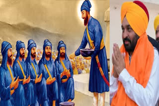 CM MANN Greeting vaisakhi and khalsa sajna diwas