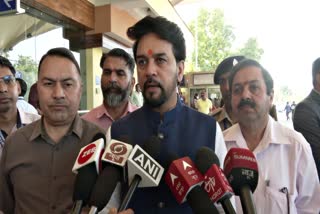 Union Minister Anurag Thakur on opposition