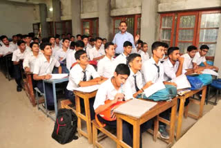 Haryana students choose third language subject